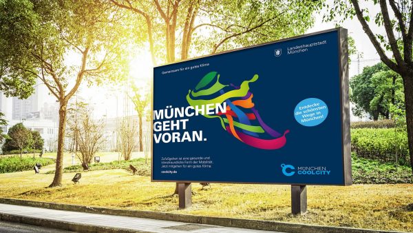 RED entwickelt die aktuelle Kampagne Klimaschutz 2021 für München.